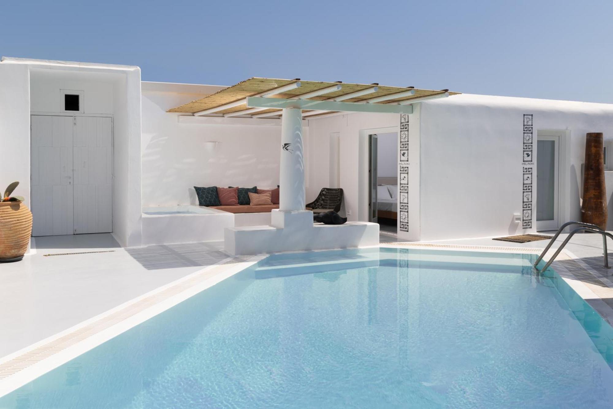 Frati Villas Beachfront Playa de Perivolos Exterior foto