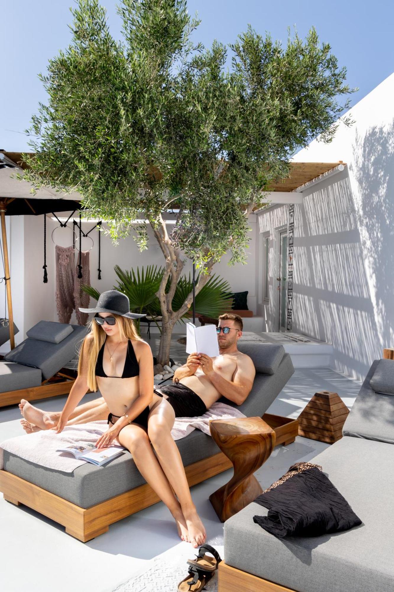 Frati Villas Beachfront Playa de Perivolos Exterior foto