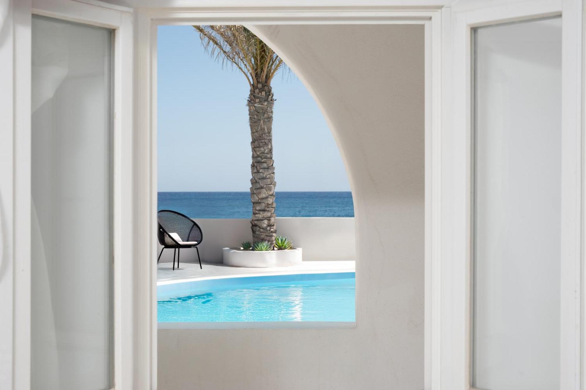 Frati Villas Beachfront Playa de Perivolos Exterior foto